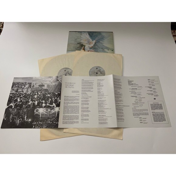 La Paloma Que Llego De Roma 4 LP Box Set NM + Insert Import Pope John Paul II - Picture 7 of 9
